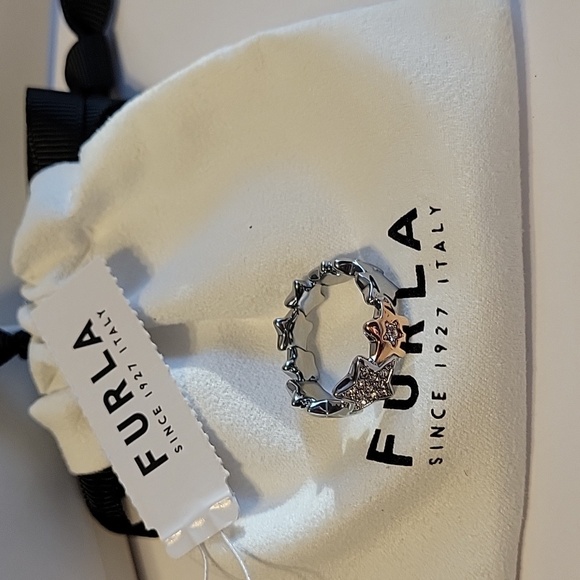Furla Double Star Páve Ring - Picture 2 of 6